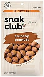 Snak Club Crunchy Peanuts, 7.5 Ounce