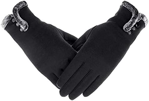Winter Touch Screen Gloves Fleece Touchscreen Cotton Gloves Windproof Warm Winter Accessories for Women