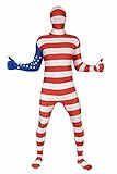 USA Original Flag Morphsuit Fancy Dress Costume - size Large - 55-59 (163cm-175cm)