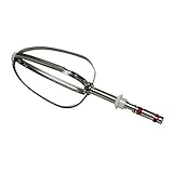 Sunbeam 113497-005 Heritage mixer beater, right side, round, red .
