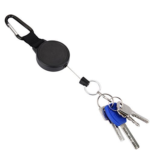 Heavyduty Retractable Key Chain Retractable Key with 39 Inches Steel