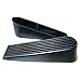 VIPITH Door Stop Heavy Duty Flexible Rubber Door Stop Wedge Non-Scratching Door Stoper for Home Office Work on Multi Surfaces Black 4 Pack