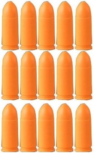 Tactical Deals Pack Of 15 Inert .32 ACP Automatic Colt Pistol Safety Trainer Cartridge Dummy Ammunition Ammo Shell Rounds