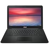 2017 Newest Asus 13.3" backlit HD non-glossy screen 1366x768 chromebook laptop, Intel Dual-Core Celeron N3060 1.6 GHz (up to 2.46GHz), 4GB RAM, 16GB SSD, 802.11ac, HDMI, Google Chrome OS