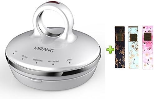 Ms Circle Heating Galvanic Skincare Massager Multi Functional Skincare Device Face Facial treatment Anti aging Therapy