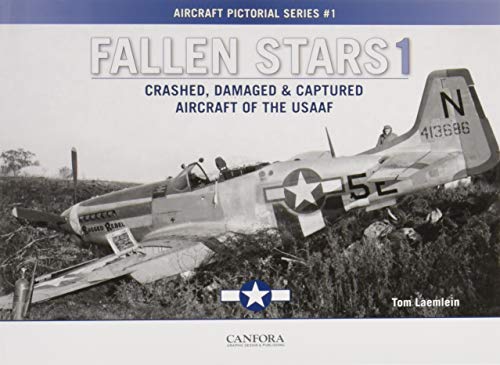 Fallen Stars 1: Crashed, Damaged & Captured Aircraft of the USAAF by (Paperback)
