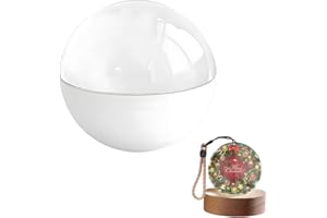 Christmas Memory Orb Ball Sphere Ornament,Xmas Ultrasound Ornament,Corememoriestm Electronic Crystal Ball Video Player,WiFi 3