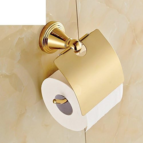 EQEQ Golden fabrics/Rack/Box/TOILET toilet roll holder with toilet tissue cover