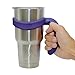 Handle for YETI Cup 30 oz RTIC SIC and Other 30 oz Tumblers. ChillOut Life Handle for Yeti Stainless Steel Tumbler BPA-free.(Sky Blue Handle Only) (Old Purple)