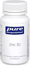 Pure Encapsulations - Zinc 30 - Zinc Picolinate (30 mg.) Highly Absorbable Hypoallergenic Supplement for Immune Support* - 60 Capsules