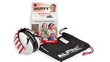 Alpine Hearing Protection (ea) Earmuffs for kids (White & Red)