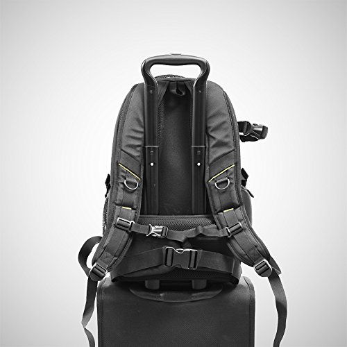 Evecase-Large-DSLR-Camera-Laptop-Travel-Backpack-Bag-w-Rain-Cover-for-Nikon-Sony-Canon-Fujifilm-Full-Frame-Mirrorless-43-Micro-Four-third-Compact-Interchangeable-Lens-Digital-Camera