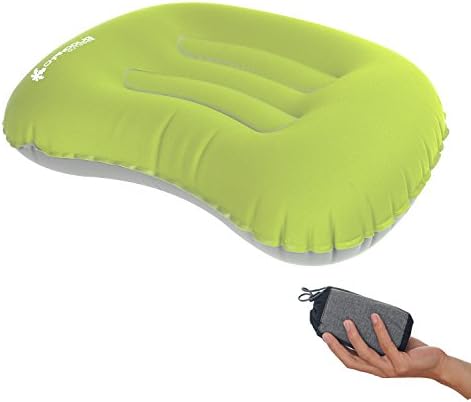 Shadowolf Portable Camping Travel Inflatable Pillow (Green)