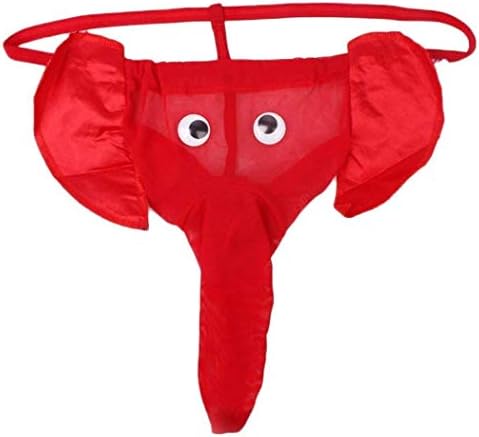 ADB Women's Cotton Elephant G-String T-Back Underwear Pants Thongs