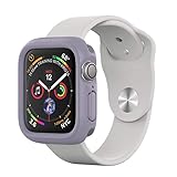 RhinoShield Bumper Case for Apple Watch Series 5/4 [ 40mm ] Slim Protective Cover, Lightweight and Shock Absorbent - Lavender