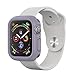 RhinoShield Bumper Case for Apple Watch Series 4 [40mm - NOT 44mm] [CrashGuard NX] | Shock Absorbent Slim Design Protective Cover [1.2M/4ft Drop Protection] - Lavender