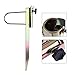 Yosoo Beach Umbrella Anchor, 16.5 Inch Heavy Duty Metal Stand Holder Anchor Stake, Adjustable Sand Anchor for Pole Diameter 1.1-1.26 Inch Umbrella, Fishing Rod, Flag (Golden)