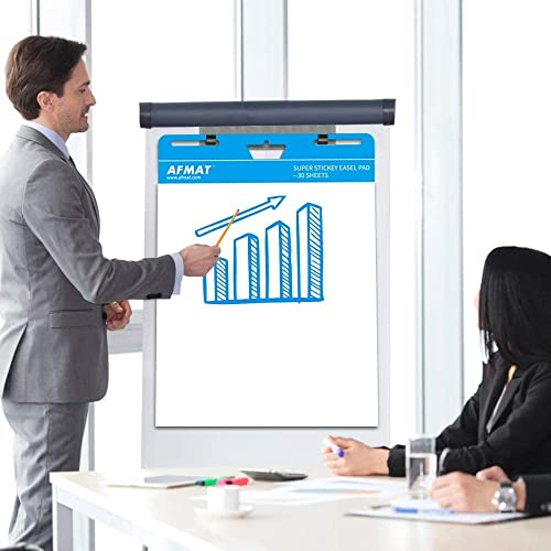 Sticky Easel Pad, UPGRADED Anchor Chart Paper, Large Self Stick Flip Chart Easel Paper, 25 x 30