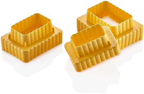 Pada Cookie Cutter Set (Doubled-Sided) | Rectangular | Press Dough, Biscuits, Doughnuts, Pastries | Halloween, Christmas, Easter, Valentine