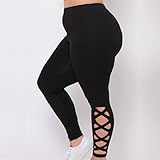 Yesido. Women Large Skinny Stretch High Waist Pencil Pants Slim Leggings Trousers