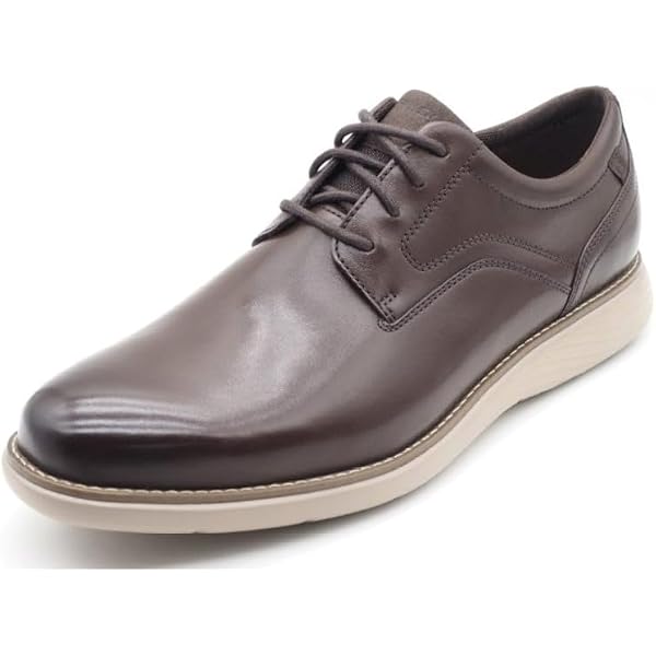 Amazon.com | Rockport Mens Cedric Black Leather 7 Wide