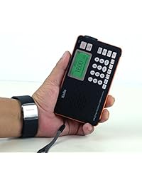 Kaito KA29 All In One receptor con grabadora, radio AM FM SW y reproductor de mp3 (negro)