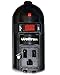 Weltron 6 Outlet Black Surge Protector Power Strip, Wall Mount, 750 Joules, Long 20 Foot Cord Cable