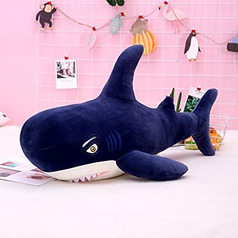 Amazon Co Jp サメかわいい枕ぬいぐるみおもちゃ眠っている人形子供の誕生日クリスマスギフト家の装飾寝室リビングルーム30 110cm 30cmサメ おもちゃ