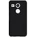 Nexus 5X Case, Nillkin Ultra Slim Thin Anti Slipping Hard PC Cover Case, [Frosted] Durable Anti fingerprints Back Case for LG Nexus 5X 5.2inch (Pack of Crystal Clear Screen Protector) - Black