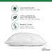 Zen Bamboo Shredded Memory Foam Pillow - Premium CertiPUR-US Memory Foam Pillow with Adjustable Loft and Washable Bamboo Cover - Queen