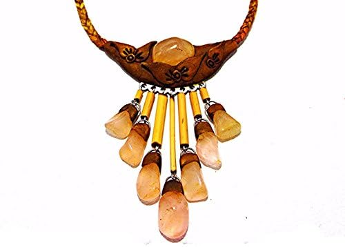 ILLUMINATI JEWELRY-ROSE QUARTZ WATERFALL NECKLACE