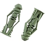 # 12 (3/8" Hole) Plastic Triple Grip Anchors (Pack of 12)