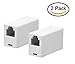 iMBAPrice RJ12 / RJ11 6P6C Straight Telephone Inline Coupler (2 Pack)