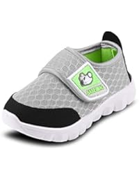 Baby Sneaker Shoes for Girls Boy Kids Breathable Mesh Light Weight Athletic Running Walking Casual Shoes, Grey, 5 Toddler