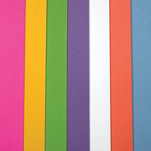 Colorations Construction Paper for Kids | 7 Colors - 600 Bulk Sheets of ...
