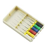 Enshey Protaper Universal NiTi Files 1 Pack NITI Flexible Hand Use Dental Root Canal K-Files #015-040 25mm Large Tapered Endodontic Rotary File Endodontic Niti Rotary Protaper Files Universe Engine