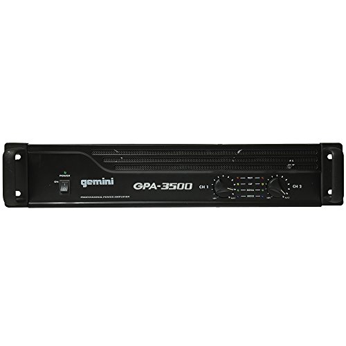 Gemini GPA-3500 3000W Professional DJ Power Amplifier