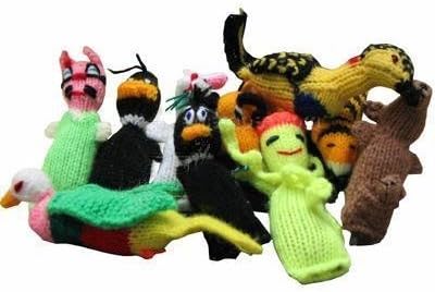 Chilly Dog Barn Yarn Hand Knit Wool Cat Toy With Catnip (Single)