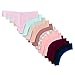 Beyond Intimates Women's Laser Cut Thong No Show Panties Assorted 12 Pack, Medium