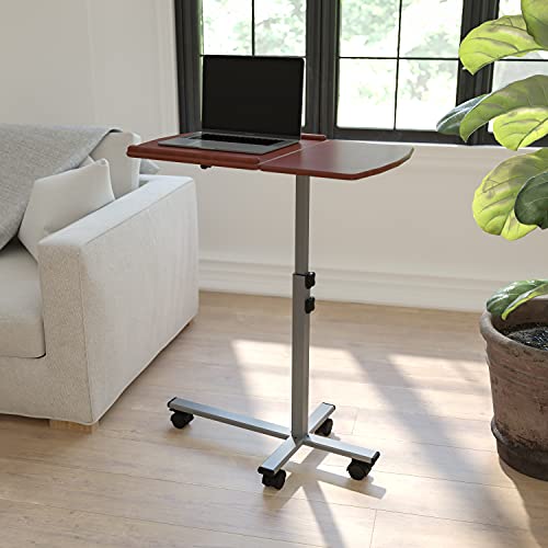 Flash Furniture Dunbar Angle and Height Adjustable Mobile Laptop ...