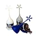 Snowflake Silicone Stainless Loose Leaf Tea Infuser/Strainer Set