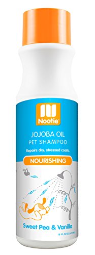Nootie-jojoba oil Pet Shampoo, 1 Unit 16oz,Sweet Pea & Vanilla