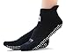 Live Happy Be Healthy Non-Slip Socks Yoga Barre Pilates Hospital Maternity Sock w/Grips for Women Men 2-Pairs Black (3 Pairs Multicolor Black Grey Pink)