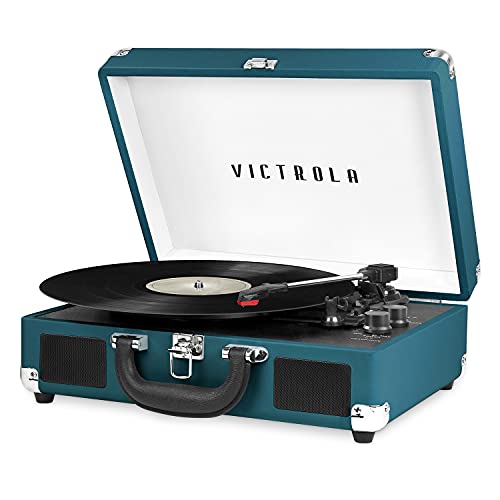 Victrola Journey - Bluetooth Suitcase Record Player - Blue Coral