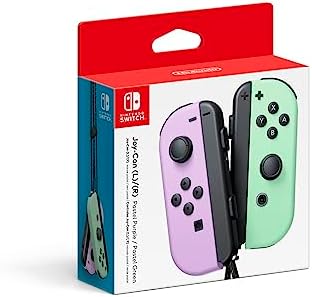 Amazon.com: Nintendo Joy-Con Controller Pair Neon Red/Neon Blue