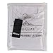 Moxeay Womens Extra Long Stretch Cotton Tank Top (Medium,White)