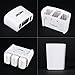 Favrison White OCDAY 3 in 1 3 Port Battery Dock Battery Flight Charger for DJI Phantom 2/3
