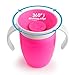 Munchkin Miracle 360 Trainer Cup, Pink/Orange, 7 Ounce, 2 Count