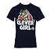 Jurassic Park Clever Girl Velociraptor T-Shirt - Navy