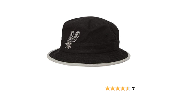 adidas 男款San Antonio Spurs 黑色 